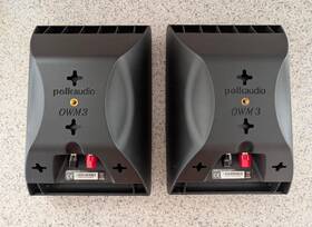 Owm3blk Polk Audio Owm3 Compact Multi-application Speaker - Pair Blk With Wall Mount