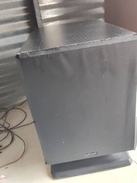 Psw300 Polk Audio Powered Subwoofer Tested And Sounds Great