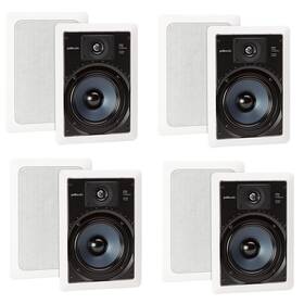Rc65iwhpr Polk Audio Rc65i 2 Way In Wall Speakers - 4 Pack White