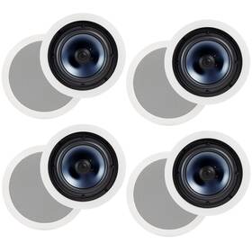 Rc80iwpr Polk Audio Rc80i 2 Way In Ceiling Speakers - 4 Pack White