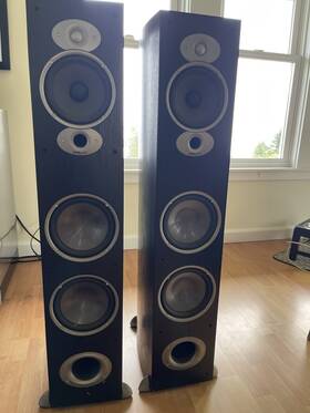 Rtia7blk Polk Audio Floorstanding Speaker Black