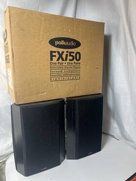 Fxi50 Polk Audio Dipole/bipole Speakers Model #fxi50 - Tested And Works