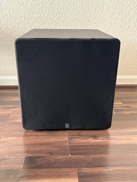 S1512m Power Sound Audio Subwoofer - Matte Black Finish