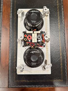 Iw525 Proficient Audio Systems Lcr In-wall Speakers 5-1/4 Inch Graphite Woofers And Tweeter