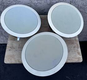 C650 Proficient C641 3 Protege 6.5 Inch Ceiling Speakers 125 Watts - Lighlty Used