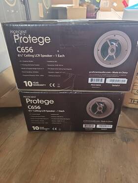 C656 Proficient 6.5 Inch Ceiling Lcr Speaker