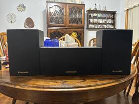 Htp202-f Proneer Speakers Pioneer 1 Center 100w 2 Rear Each