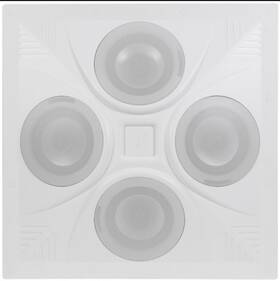 Pure Resonance Audio 797698471969 Sd4 Superdispersion Ceiling Speaker Array - Built-in 8 Ohm/70 V Transformer -usa