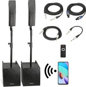 365698 Pyle Wireless Bt Streaming Loudspeaker System 3 Way 1600w Rms Bluetooth