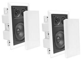 Pyle 858399224206 In-wall / In-ceiling Dual 5.25ftft Speaker 2-way Flush Mount Speakers Pair