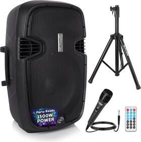 Azpphp155st Pyle Wireless Portable Pa Speaker System 1500w High Powered Bluetooth