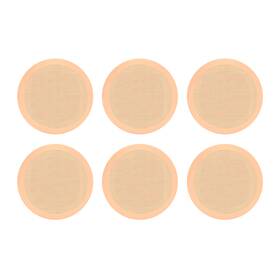 Pdic81rdtan Pyle Pdic Series 250w 8 Inch Round Flush Mount In Wall/in Ceiling Speakers 3 Pair