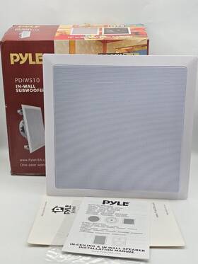 Pdiws10 Pyle New 10ftft In-wall High Power Subwoofer