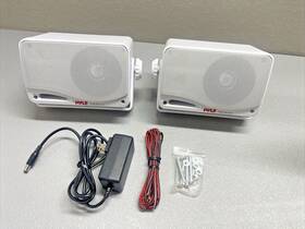 Pdwr42wbt Pyle 3.5 Inch Bluetooth Home Speakers 3-way Indoor/outdoor Speaker System