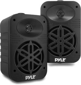 Pdwr55bk Pyle 500 W Dual Waterproof 5.25 Inch Indoor Outdoor Speakers Pair Open Box