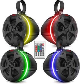 Plutv47r Pyle Waterproof Off-road Speakers 4 800w Marine Grade Wakeboard Tower