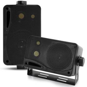 200w Pyramid 799916858453 3-way Indoor Outdoor Speaker System - 3.5 Inch Pair Of Mini Box Ceiling 200w Pyramid 799916858453 3-way Indoor Outdoor Speaker System - 3.5 Inch Pair Of Mini Box Ceiling