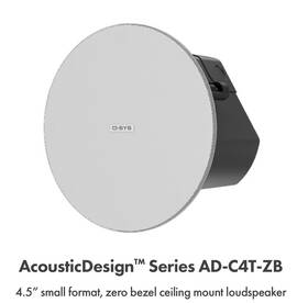 Ad-c4t-zb Qsc Q-sys Speakers - New