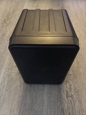 Quam 6x1/70 Vintage Fm 6x1/70v Loudspeaker Speaker Black Quam 6x1/70 Vintage Fm 6x1/70v Loudspeaker Speaker Black