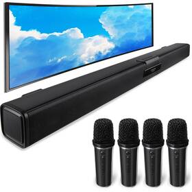 Quntelon 789616212488 Tv Soundbar Speaker With Bluetooth/aux/usb/tf/coaxial Sound Bar For Smart
