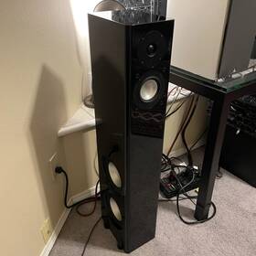 45hz-20000 Rbh Sound 641-se Tower Floor Standing Speakers 3 Way Khz Piano Black 45hz-20000 Rbh Sound 641-se Tower Floor Standing Speakers 3 Way Khz Piano Black