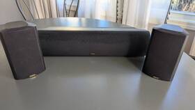 40-5028 Rca 3 Piece Speaker Set Home Theater System