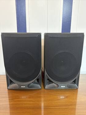 Rp-9520 Rca Speakers Set Of 2 Tested And Work - 15x9x7