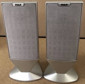 Rs2030 Rca Stereo Speakers Rs 2030 9.5 Inch Tall X 3.5 Wide Face 6.5