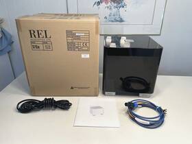 Rel 445041647648 T/5x 8-inch Powered Subwoofer Compact Sealed Design - Used Original Box