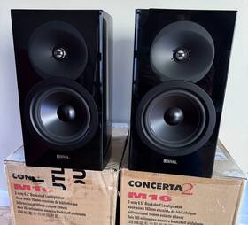 M16bk Revel Concerta M16 Bk Pair Bookshelf Speakers Black M16bk Revel Concerta M16 Bk Pair Bookshelf Speakers Black