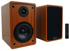 800w Rockville 613817139322 Elite-5c White Home Theater 5.25 Inch Bluetooth Bookshelf Speakers