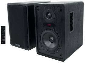 800w Rockville 613826657862 2 Elite-5b V3 Black Home Audio 5.25 Inch Bluetooth Bookshelf Speakers