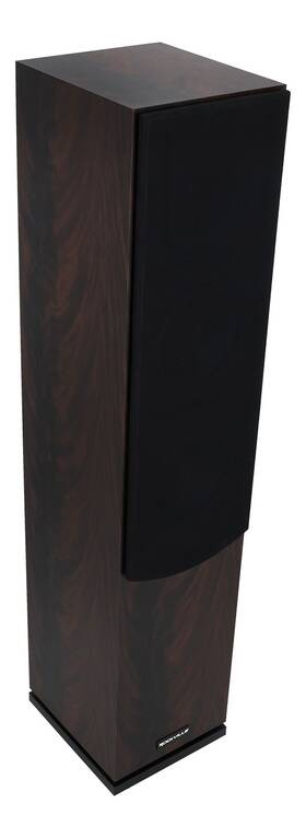 Rockville 613826660923 Lux 654 Dark Wood Dual 6.5 Inch Premium Tower Speaker Home Stereo 4 Ohm