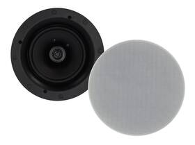 Rockville 613826661319 Pair Elite C64 6.5 Inch 4-ohm Ceiling Speakers Adjustable Silk Tweeter