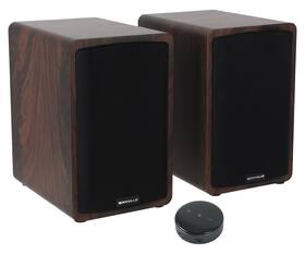 Rockville Elite-5d Wiim 5.25 Inch Bookshelf Speakers With Bluetooth Wifi Streaming Receiver