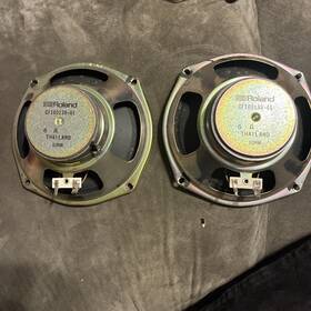 Cf160138-01 Roland Size 6 Inch Thailand Speakers Set Of 2. 1d9bb Tested Cf160138-01 Roland Size 6 Inch Thailand Speakers Set Of 2. 1d9bb Tested