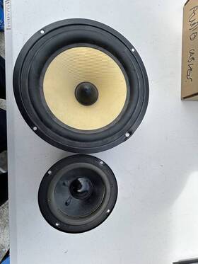 Srs-xb22 Rs Pair Subwoofer Speakers 9 Inch And 5