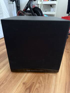 Xdr-400w Rsl Speakers Speedwoofer 10s Mk2 Subwoofer Black With At4 Wireless Transmitter