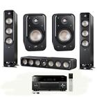 Center-s20 S60 G Polk Audio Home Theater Bookshelf 192223032996