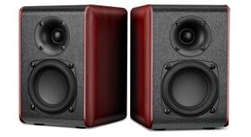 Ds6780m Saiyin Passive Bookshelf Stereo Speakers With 3.5 In Woofer 4 Ohms Wall Mountable