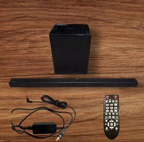 Eu40ju7000t Samsung Hw-h550 2.1 Soundbar 320w Wireless Subwoofer Ps-wh550 Remote