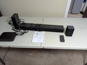 Barhw-40r Samsung Hw-40r Sound Good Condition Used Cables Remot& Manual Included