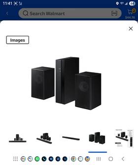 Hw-q901c Samsung Subwoofer And Rear Speskers