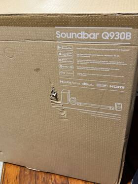 Hw-q930b Samsung Hw-q930b/za 9.1.4ch Soundbar With Dolby Atmos Dts X - Rear Speakers Not Working