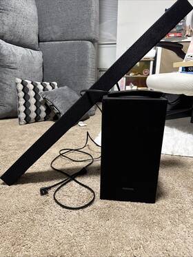 Hw-t450 Samsung Hw-t450/za 2.1 Channel Soundbar - Black