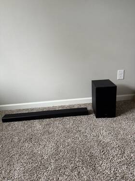 Hwa650 Samsung Sound Bar - Black