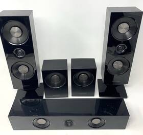 Ps-rc6500 Samsung Ps-cc6500 Surround Sound Speakers 2 Ps-fc6500 1 No Wire Work