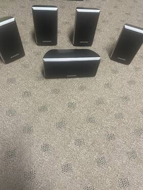 Ps-rq70 Samsung Ps-cq70 Surround Sound Speakers 5-pieces Ps- Fq70