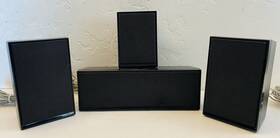 Ps-ds1-1 Samsung Ps-ds2-1 Speaker System Home Theater Set Of 4 Pieces Ps-dc1-1 And