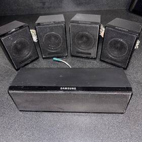 Ps-es1-4 Samsung Ps-ec1-3 Speakers Sound System Home Cinema Black Ps-ec1-2 X 4